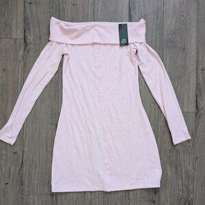 47-💖 Wild Fable Light Pink Bodycon Dress — NWT 💖